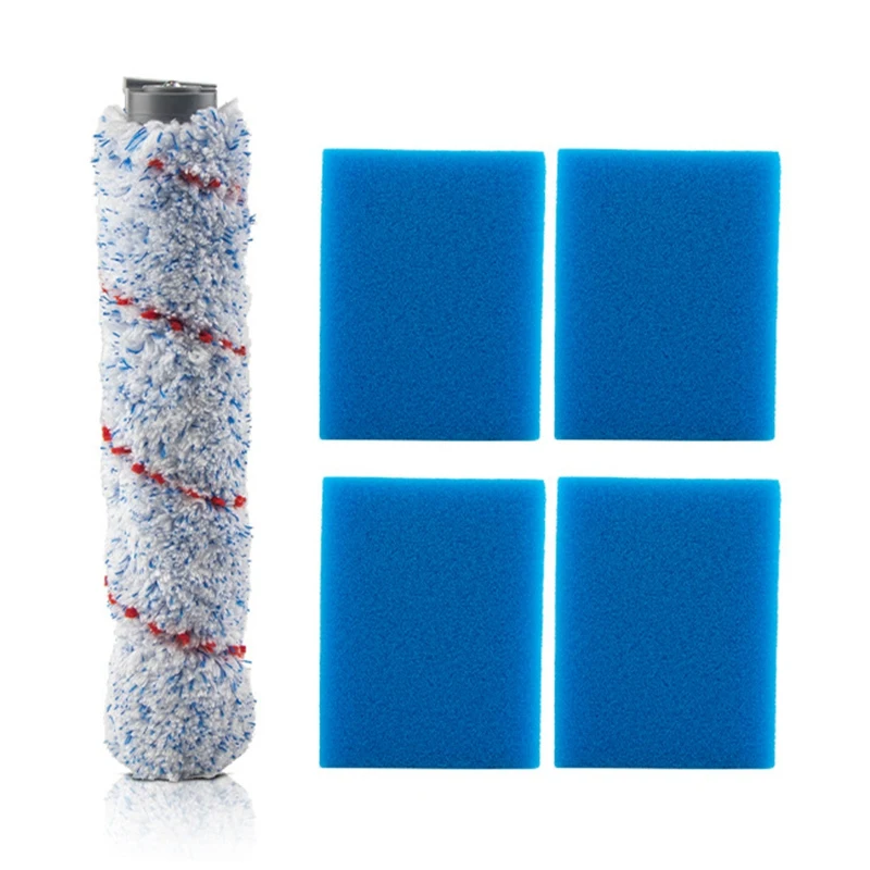 

Hot 1Set Roller Brush And Filter For Tineco Ifloor HF10E-01 Sweeping Robot Rolling Brush Cleaning Accessories For Kitchen