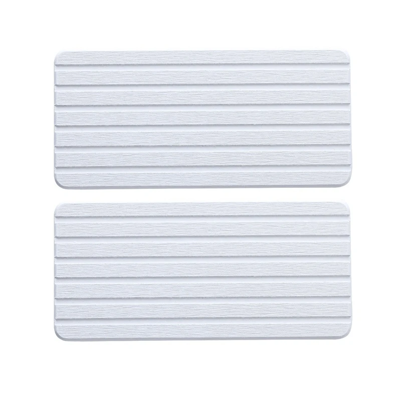 

2 PCS Water Absorbent Diatomite Coasters Rectangle, Tea Cup Potholders Used For Hand Soaps & Plants & Toiletries