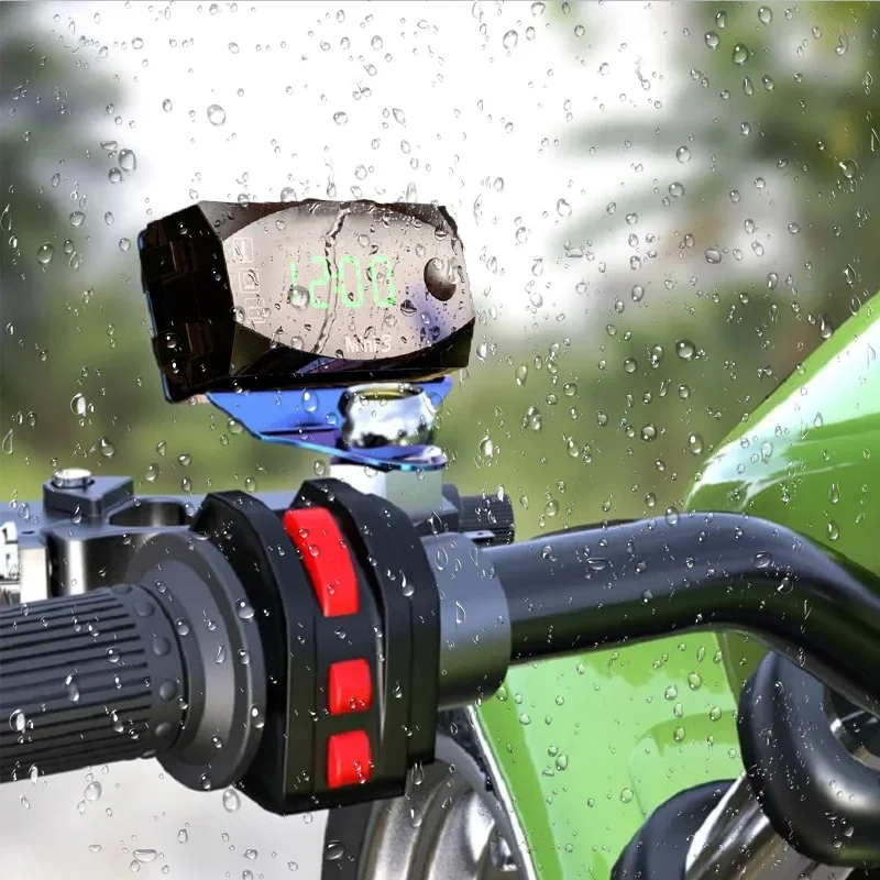 3 в 1 мотоциклетные цифровые часы-вольтметр электронные часы термометр