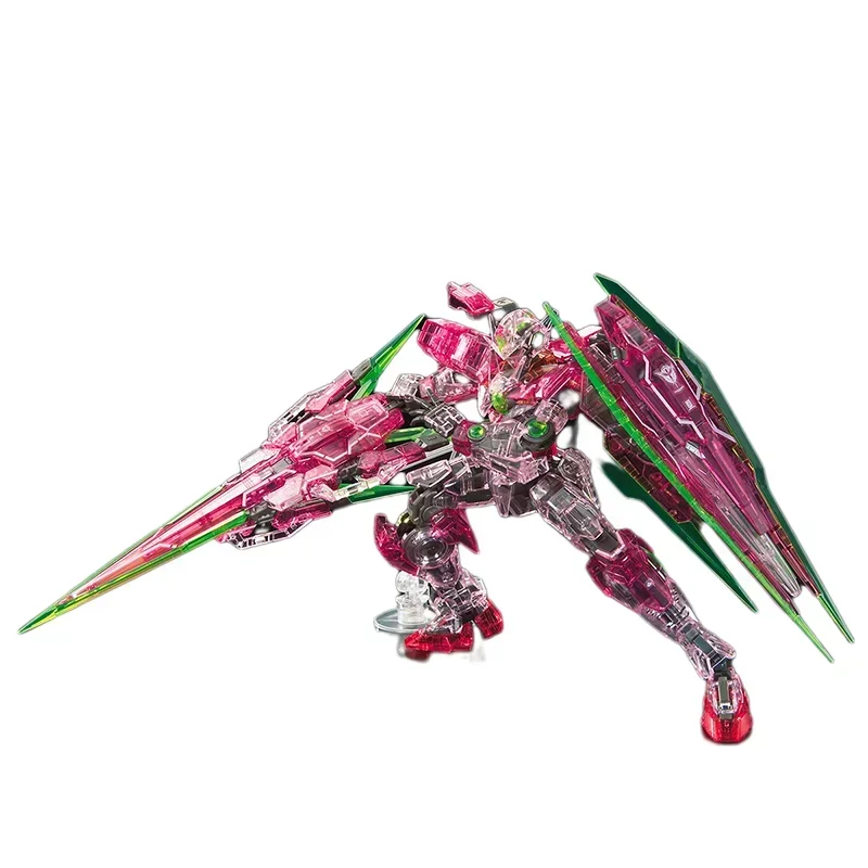 Оригинальная Bandai RG 1/144 THE GUNDAM BASE LIMITED 00 QAN[T] FULL SABER [TRANS-AM CLEAR] аниме Сборная модель