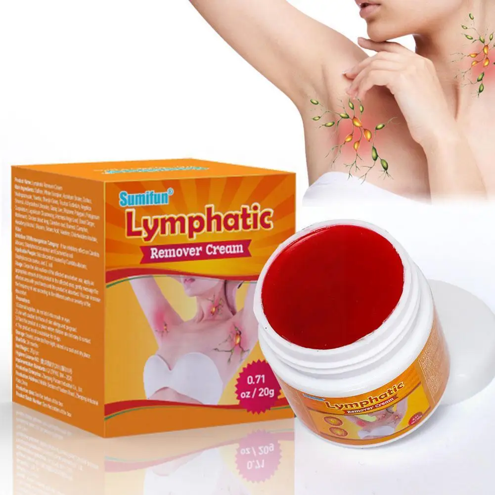 

20g Lymphatic Detoxification Cream Lymph Cream Gel Lymphatic Neck Breast Drainage Treatment Ointment Oedema Postoperative C0I0
