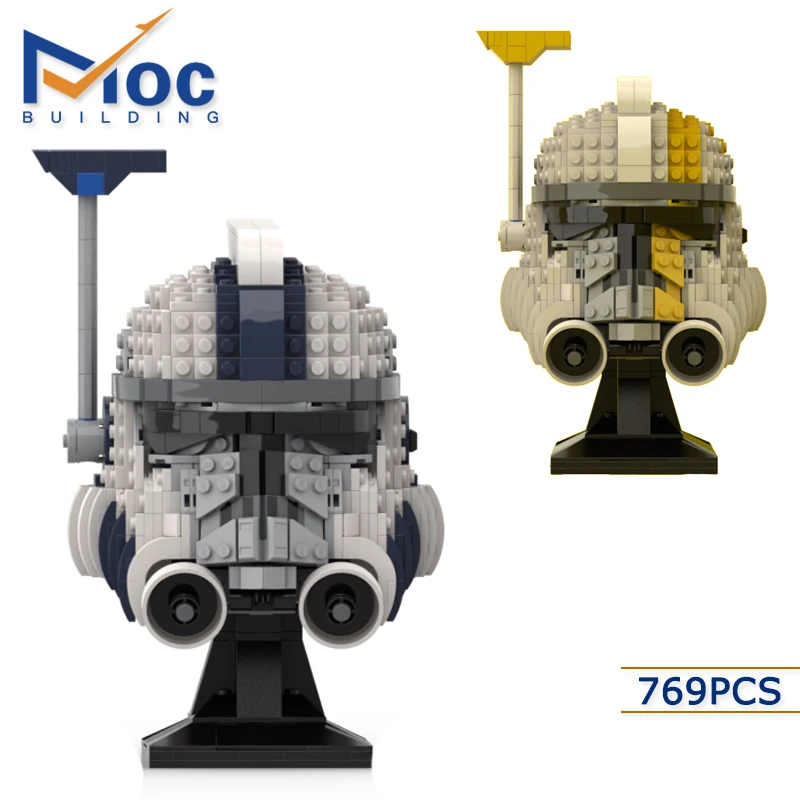 

2022 MOC Star Movie Series ARC Havoc ARC Blitz Helmet Statuet Model DIY Building Block Toys Brick Educational Toys for Kids Xmas