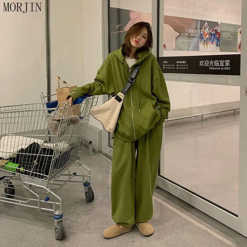 Женский брючный костюм в стиле ретро комплект из 2 предметов толстовка с