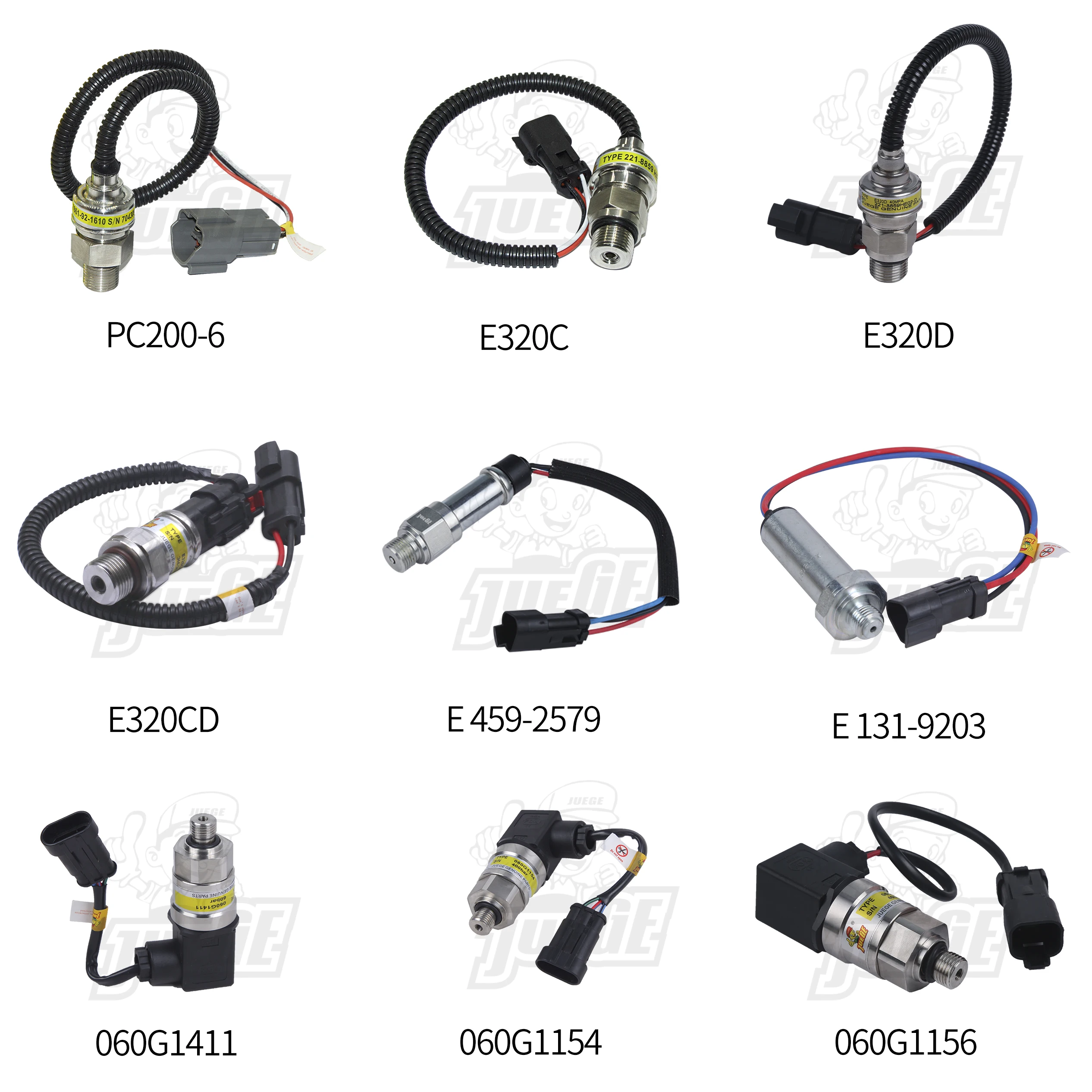 Датчик давления экскаватора 1250063G1741 60114799 для Sany SY215 SY265 SY235 SY335 SY365