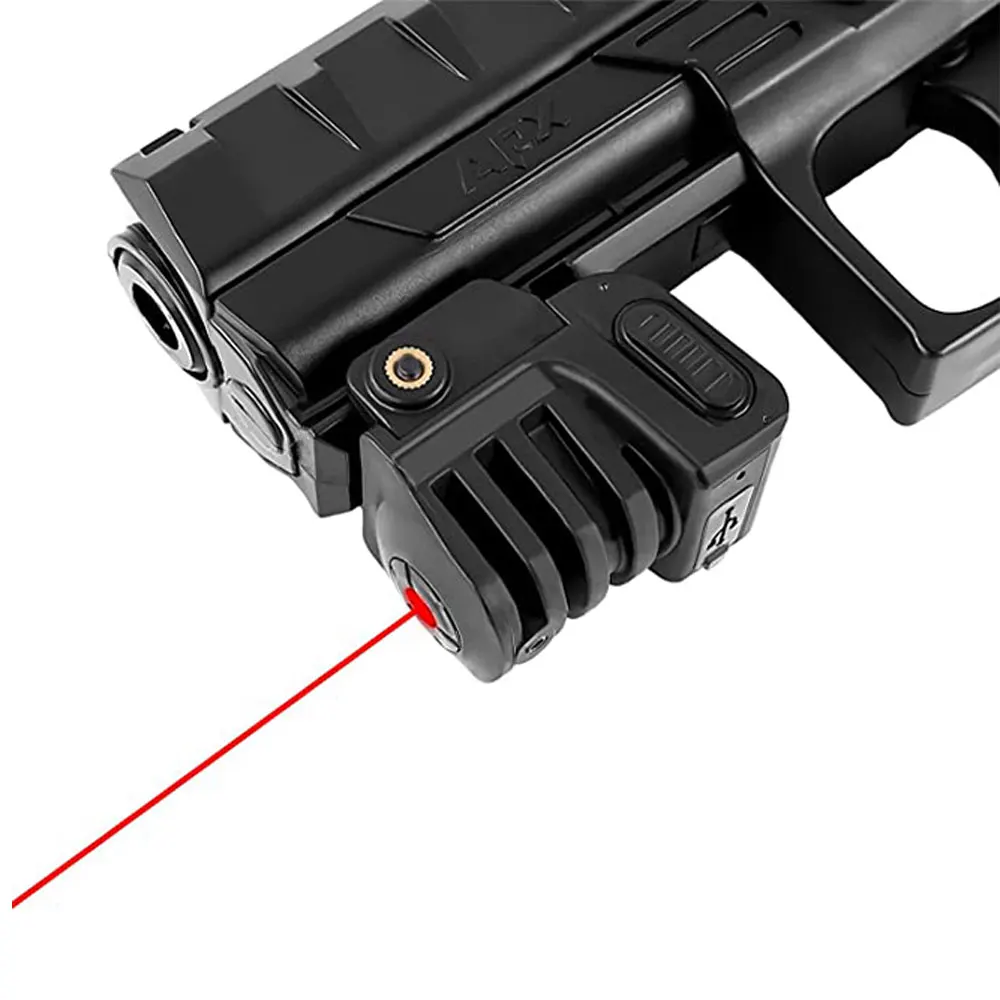 

Тактический лазерный прицел L8 с красной точкой для пистолета G2C, компактный перезаряжаемый лазерный прицел зеленого/синего/красного цвета с рельсовым креплением Пикатинни 20 мм