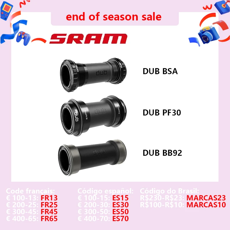 SRAM DUB BSA 68/73mm DUB BB92 DUB PF30 Bottom Bracket for sram gx nx sx crankset MTB bike BB   bike bicycle accessories