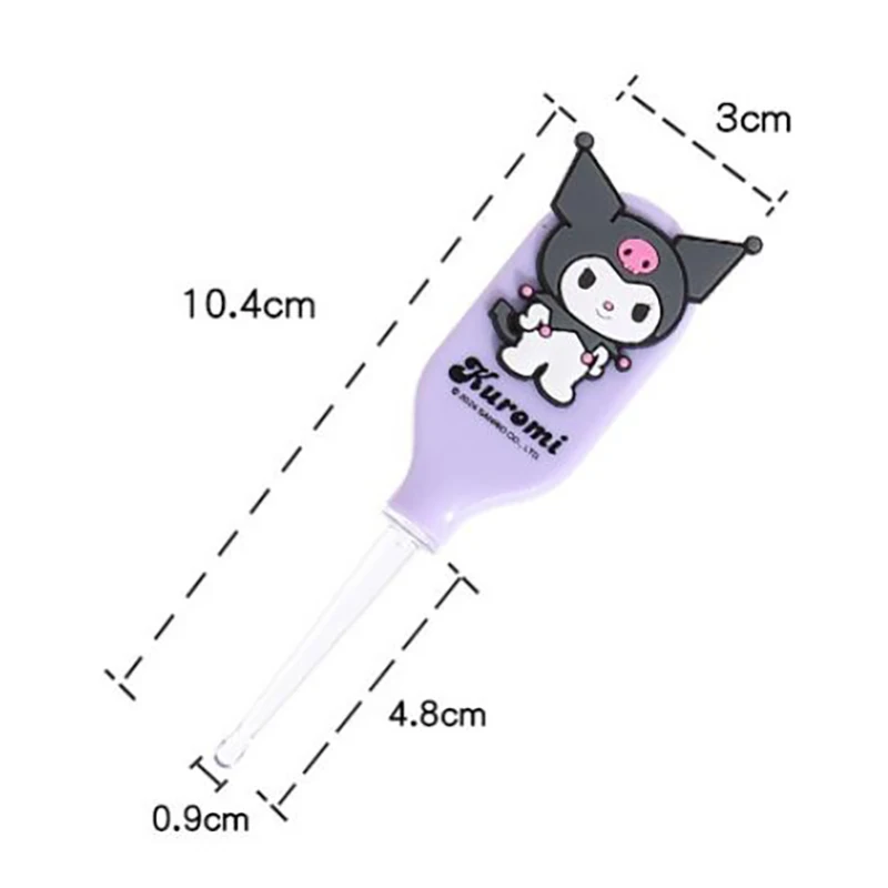 Аниме Kawaii Sanrio визуальная ложка для копания ушей мультфильм Kuromi Cinnamoroll Melody