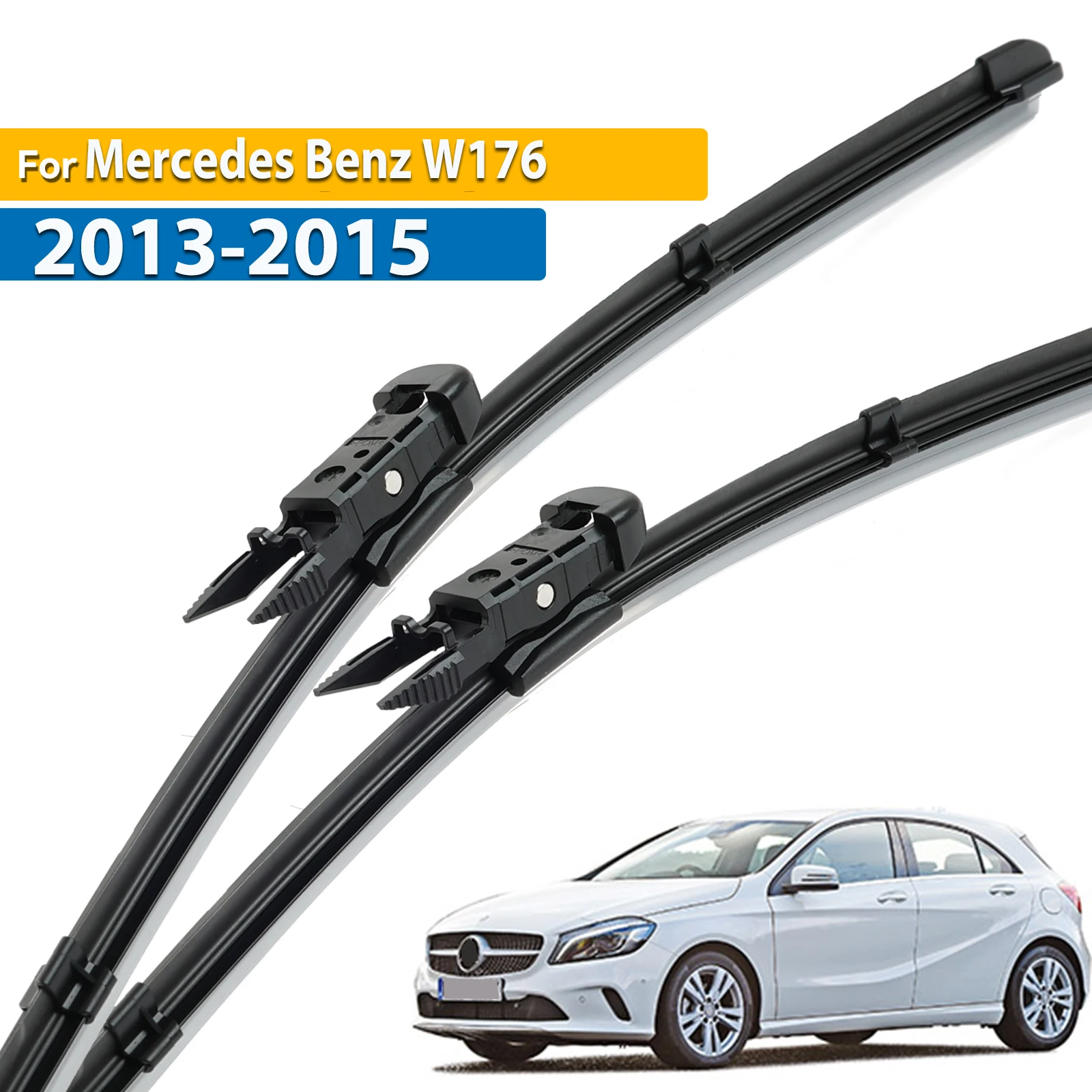 

Передние щетки стеклоочистителя Erick's LHD для Mercedes A-Class A160 A180 A200 A250 W176, щетка для лобового стекла 24 "+ 19"