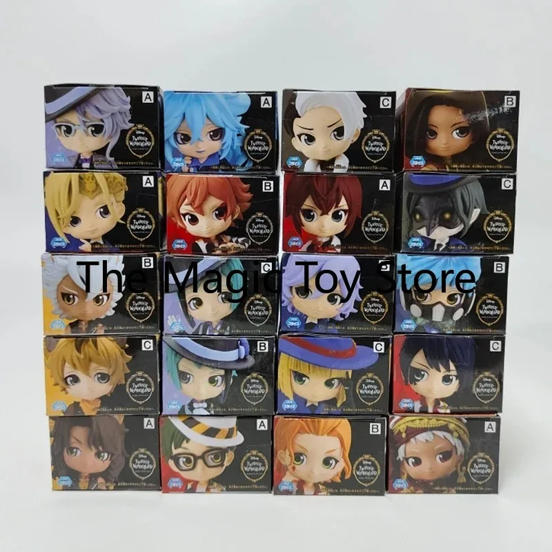 Фото Оригинальная коллекционная модель Bandai Q posket Disney Twisted Wonderland Azul Ashengrotto Leona Jack Ruggie, подарочная игрушка №2