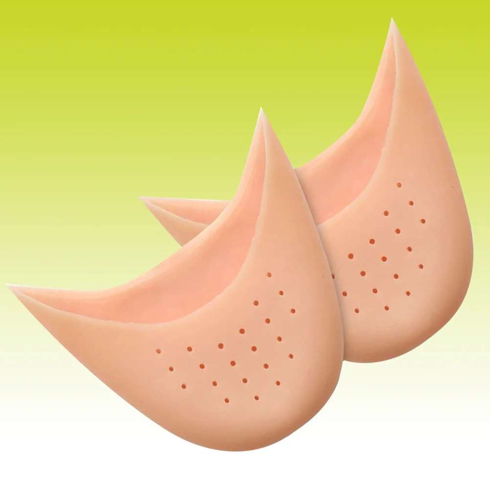 

Toe Pads Dance Covers Pointe Shoepad Shoes Ballet Protector Silicone Sock Socks Womenhigh Heels Invisible Dot Correctivenon