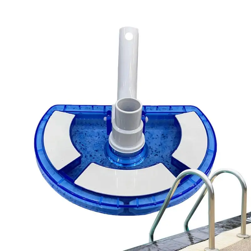 

Home Swimming Pool Curved Vacuum Head Cleaner Suction Head Save Labour Bath Cleaning Brush Swimming Pool Cleaning Tools
