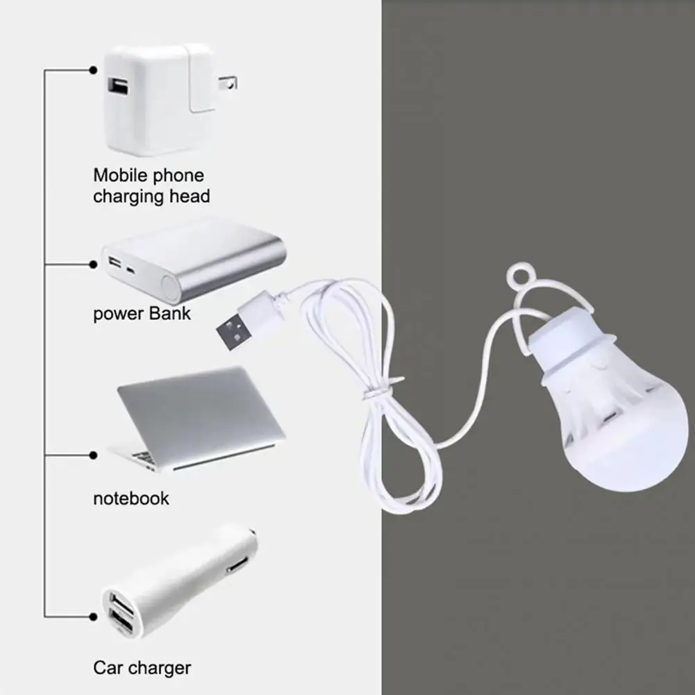 

Фонарь светодиодный энергосберегающий с питанием от USB, 6500 К