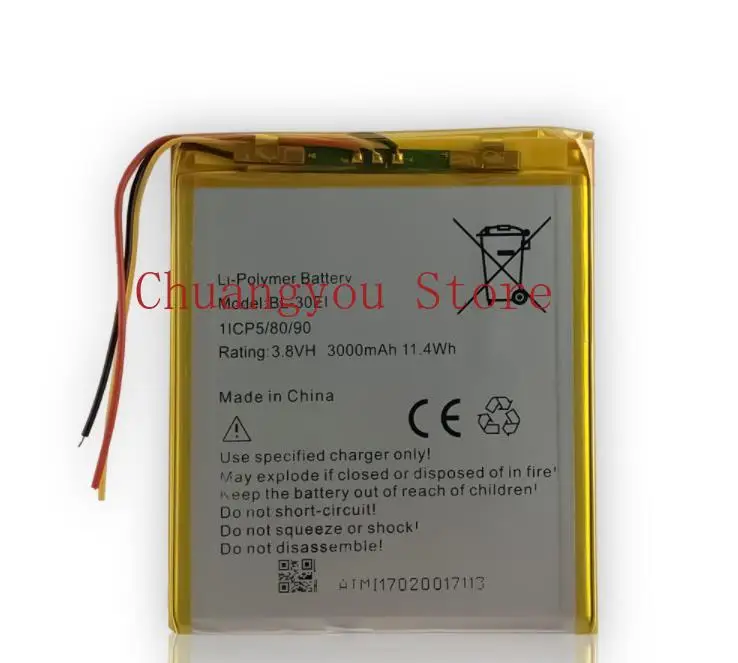 

For Tecno Itel1701/1702 It1701/7c/7d/P702 Mobile Phone BL-30EI Battery