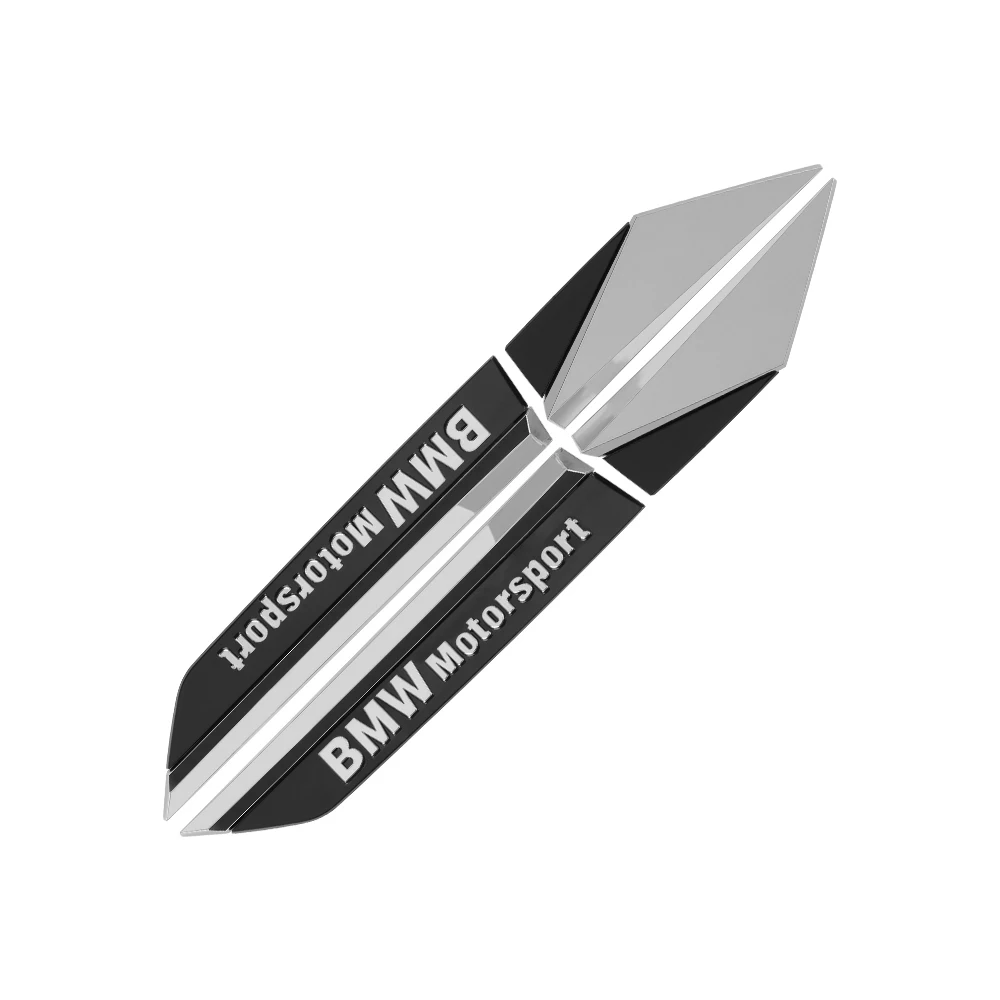 ABS наклейка для украшения кузова автомобиля авто эмблема логотип на крыло Bmw M