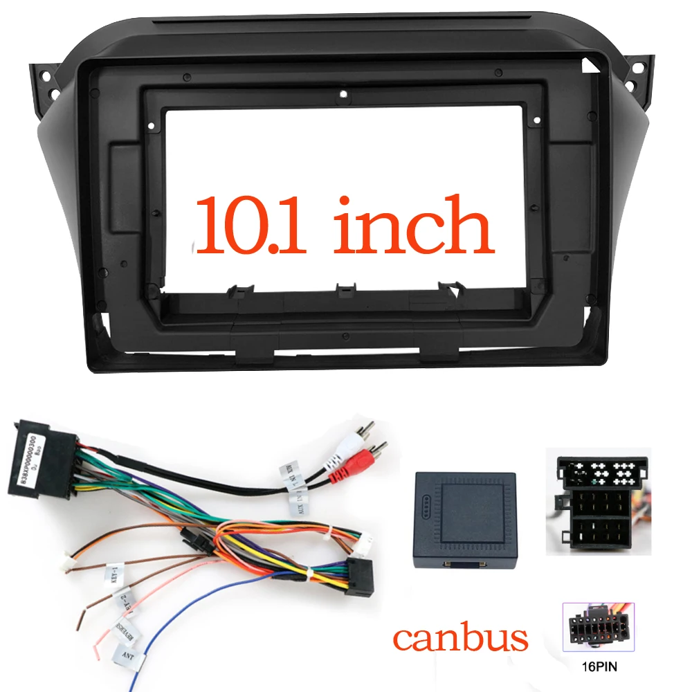 

Для JAC S2 t40 2015 2016 2017 2018 кабель платы управления CANBUS работы стерео панель приборной панели установка DVD рамка 10 дюймов 2din
