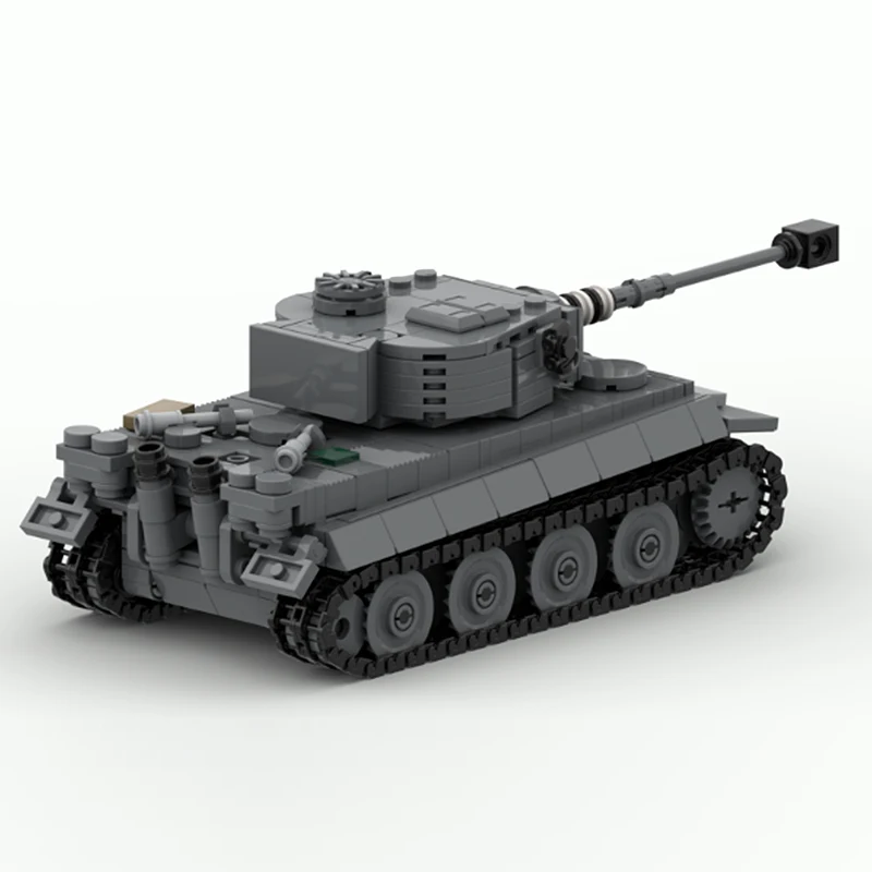 Пз.Кпфв. VI Ausf. E WW2 Военные танки Модель MOC Строительные кирпичи Военное оборудование Модульная технология Подарок Праздничный детский игрушечный костюм (art.: 3920d2af8b8fc) - 3920d2af8b8fc