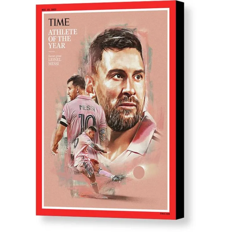 Левэль Месси Neil Jamiison современный стиль печать на холсте 2023 без рамы