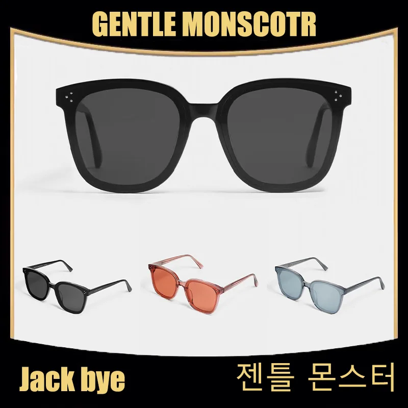 

Jack bye Sunglasses Man Women GENTLE Vintage Luxury Goods MONSTER Glasses 2022 Designer Eyewear Cat Eye Brand Jennie UV400 Punk
