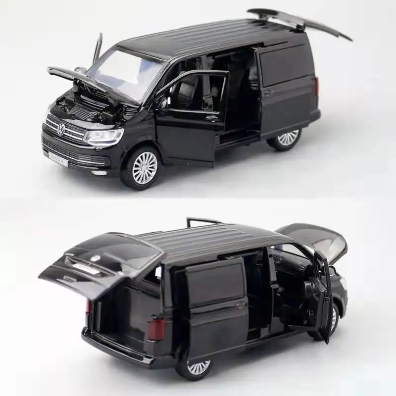Модель автомобиля мультифургона Volkswagen multivan t6mpv из сплава высокотехнологичная