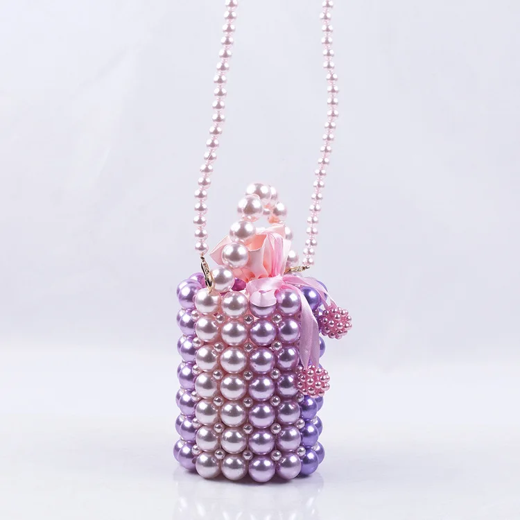 Новинка 2022 роскошные плетеные вечерние сумки-клатчи ручной работы с жемчугом и