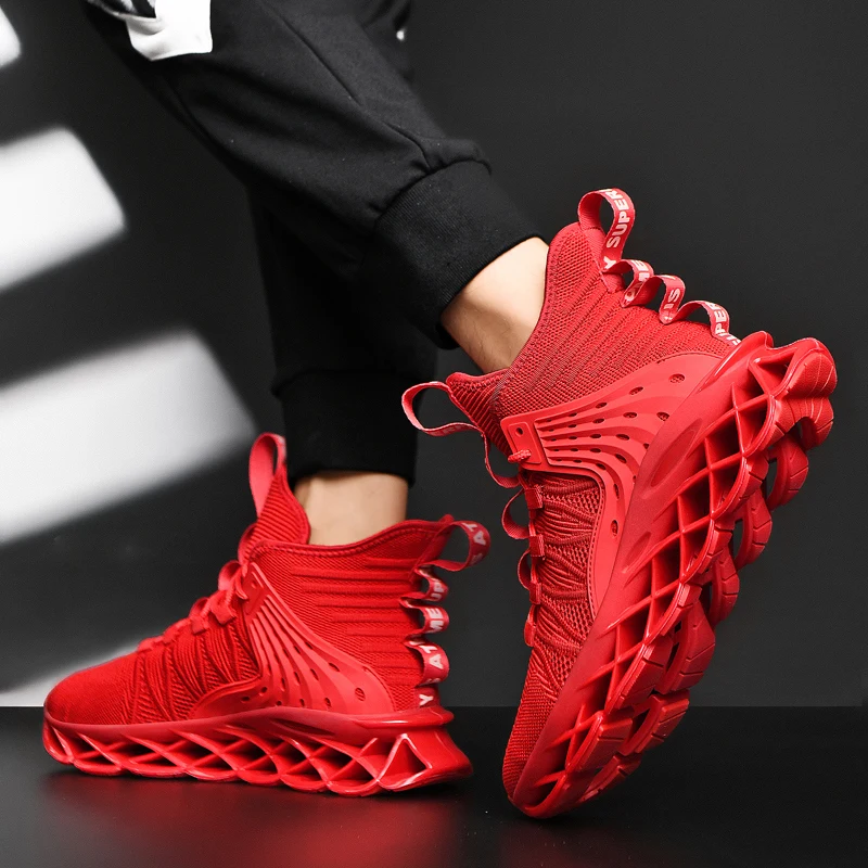 Men's Casual Sports Shoes Are Fashionable Personalized Lightweight and Breathable Summer Warrior Outdoor Lace Up Sports Shoes