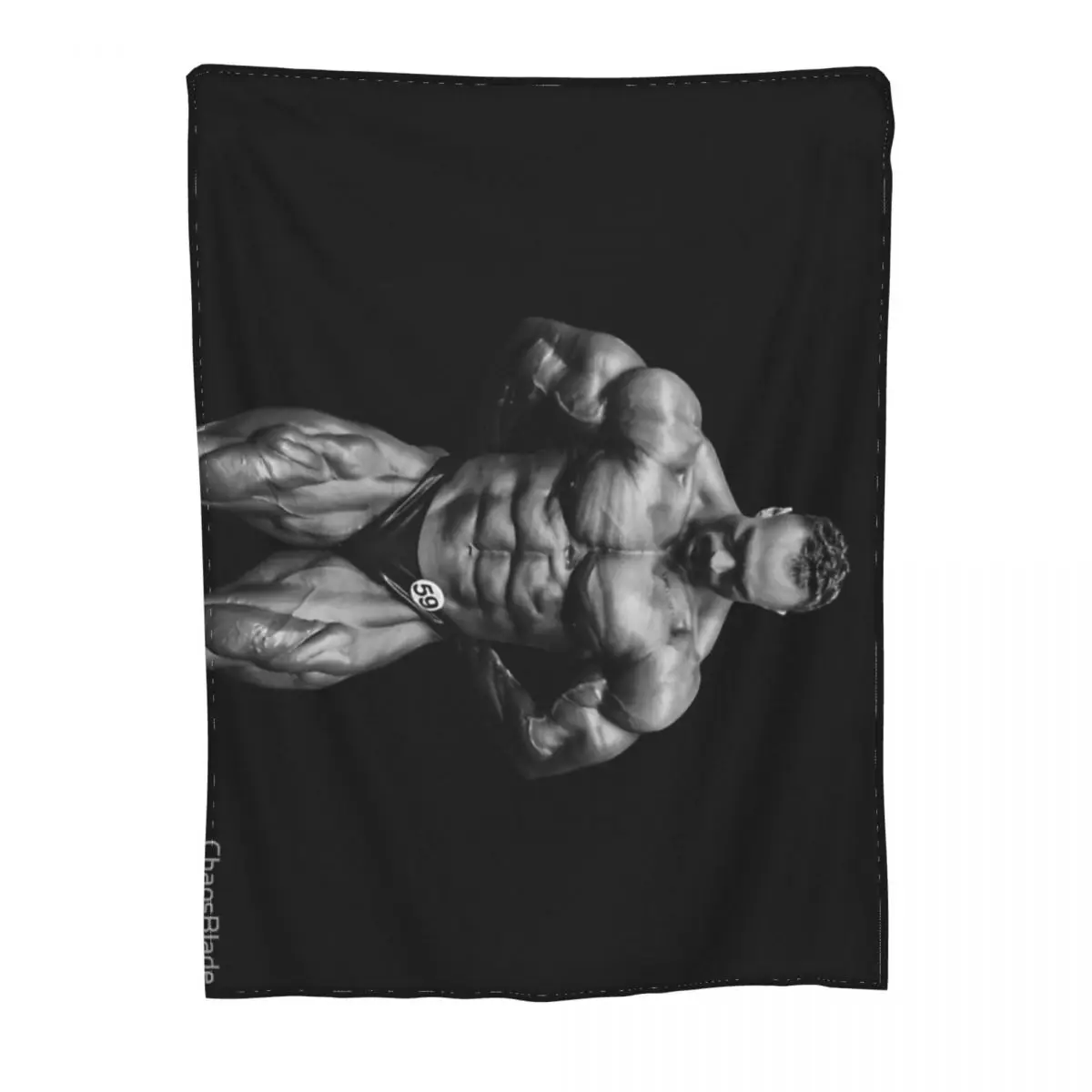 Сверхмягкое Флисовое одеяло с микроволокном для бодибилдинга Криса буmstead или