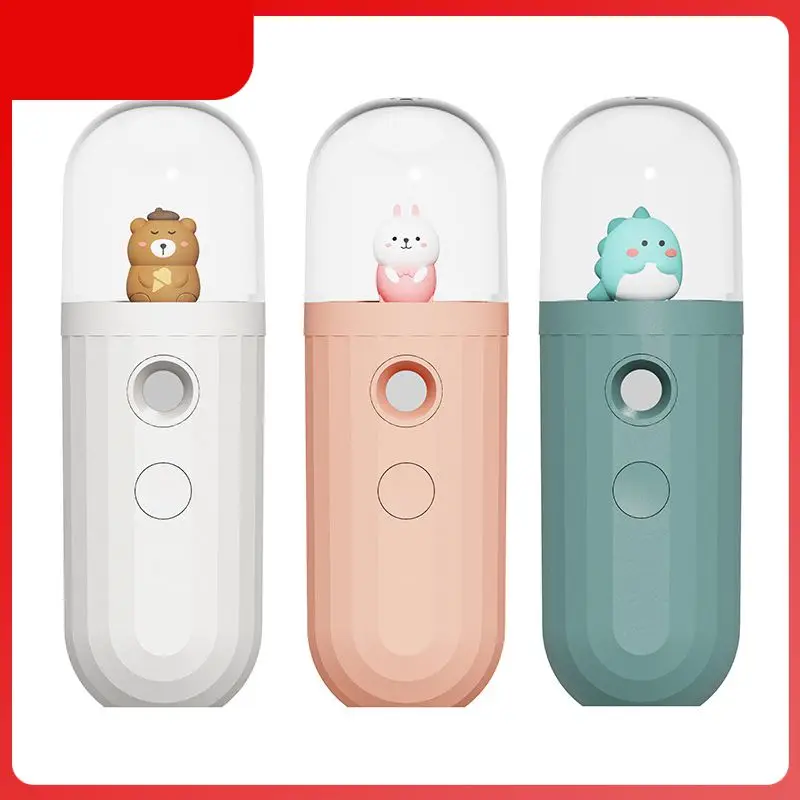 

USB Charging Nano Mist Spray Handy Atomization Facial Moisturizing Beauty Instrument Humidifier 20ML Spray Bottle Skin Care