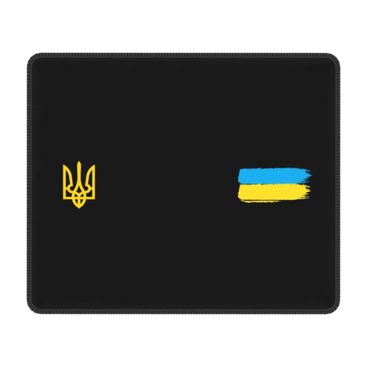 

Ukrainian Flag Stripe Mousepad Gamer Mouse Pad Non Slip Rubber Base Office Computer Coat Of Arms Of Ukraine Tryzub Mat