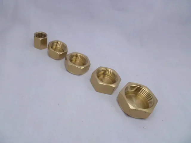 Медная заглушка кондиционера медная гайка внутренней проволоки колпачок