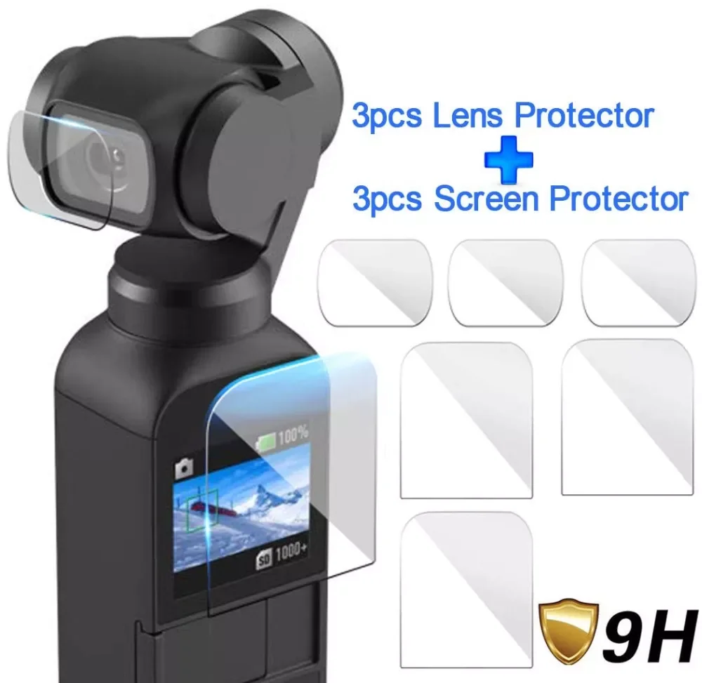 

For DJI Osmo Pocket Screen Protector Accessories Lens Protective Film Gimbal Cover Accesorios Filter for DJI Osmo Pocket