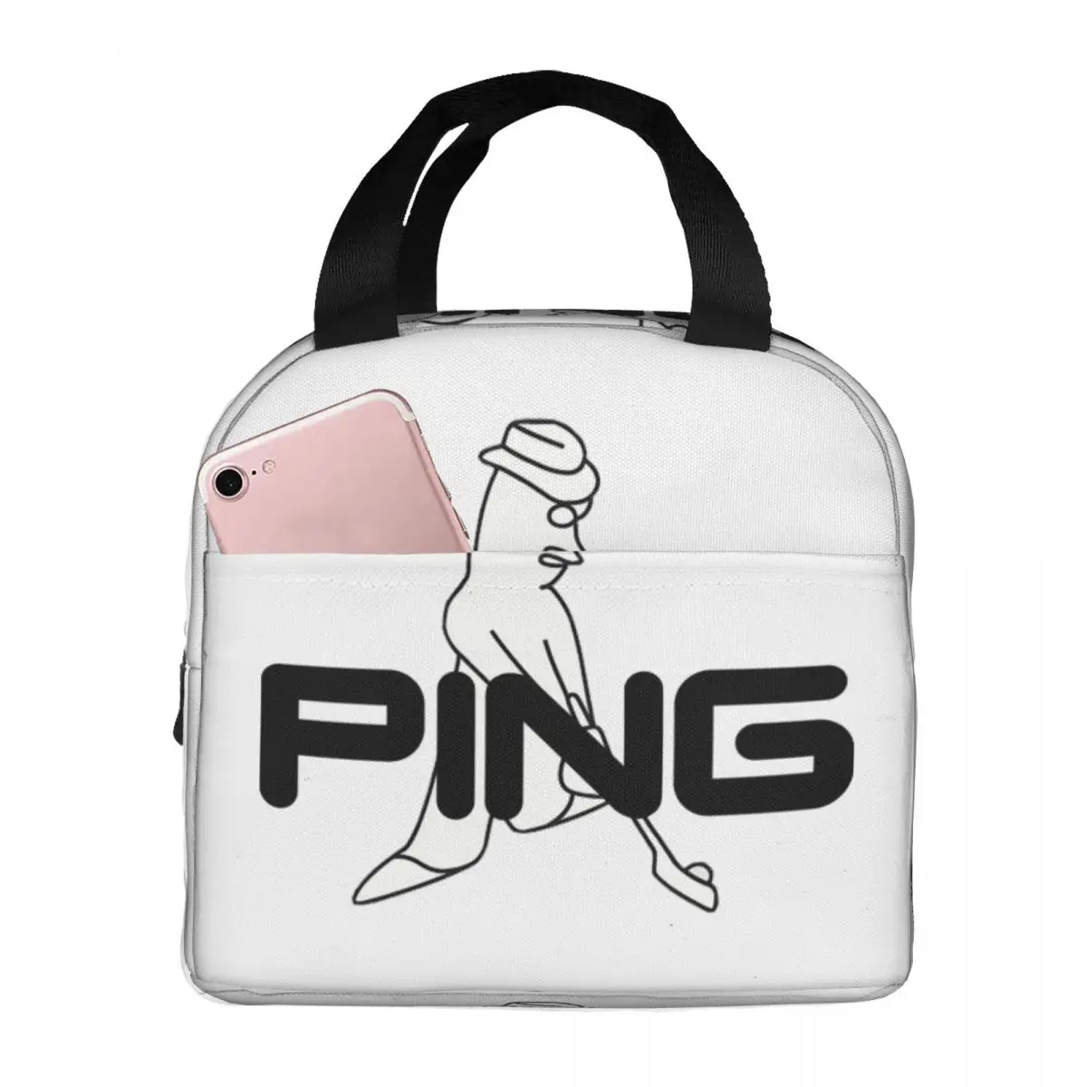 

Популярный Ланч-бокс для гольфа, аксессуары, брендовый термоконтейнер для еды, пикника, Ланч-бокс для женщин и детей