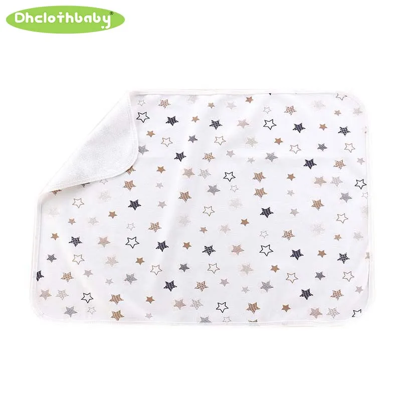 Small Size 30x45cm Newborn Boy Girl Breathable Portable Baby Diaper Changing Mat High Quality Reusable Diaper Changing Pad