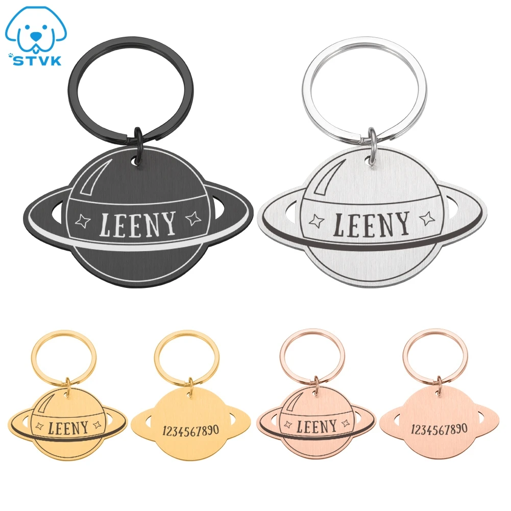 

Engraved Pet Dog ID Tag Personalized Cat Puppy Anti-lost Tag Pet Dog Collar Accessories Custom Dogs Name Tags Pendant Wholesale