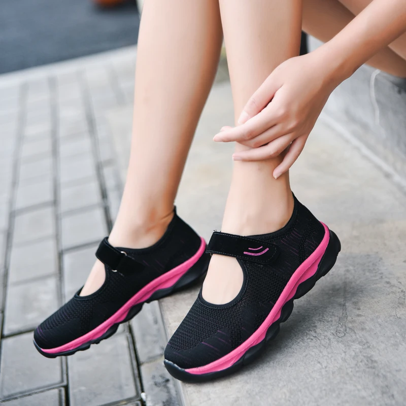 

Women Running Shoes Chaussure Sports Woman Casual Original 2021 Women's Shoes Sneakers Large Sizes Sport Shoes Women Red Tennis
