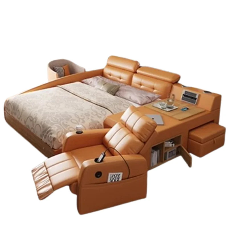 Массажер Usb в европейском стиле двойная кровать многофункциональная