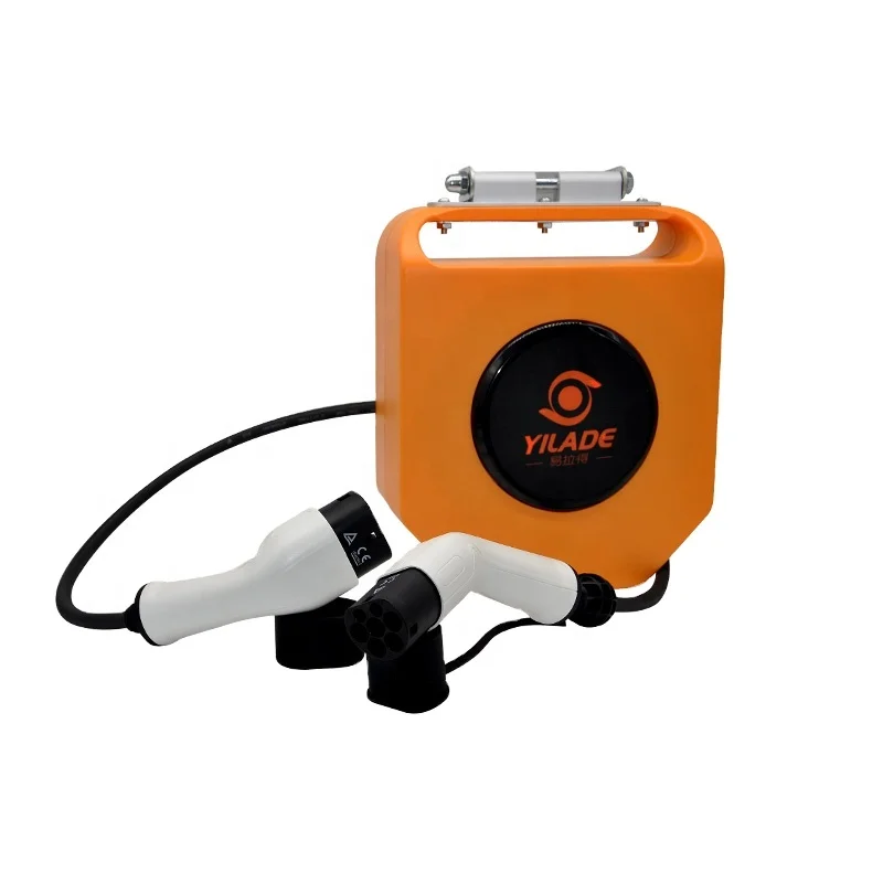

Type 2 to Type 2 EV Charging Cable Reel Retractable Charging Cable Portable Car Charging Cable Reel