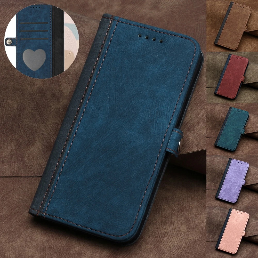 Leather Case for iPhone 14 13 12 11 Pro Max Flip Cover Iphone 6 6S 7 8 Plus XR 10 X XS Max 13 Mini SE 2022 SE3 Magnetic Closure