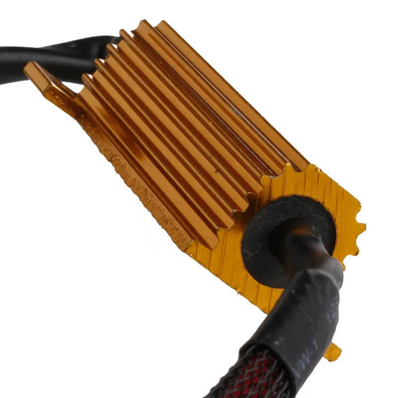 H11 H8 Canbus Модернизированный резистор Anti-Flicker Harness Безошибочный компьютерный