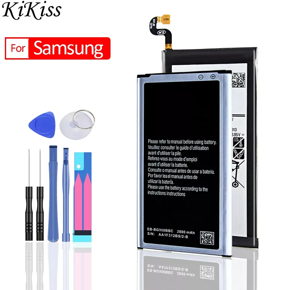 

NEW2023 For Samsung S5 S6 S7 Edge S8 S9 S10 S10E S20 Plus Battery For Galaxy S3 S4 mini SM G900 G900I G900F G900H G930F G950 EB-