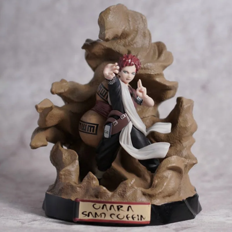 

2023 New Japanese Anime Naruto Figures GK Game Statue Gaara Anime PVC Action Figure Toy Game Statue Collectible Model Doll