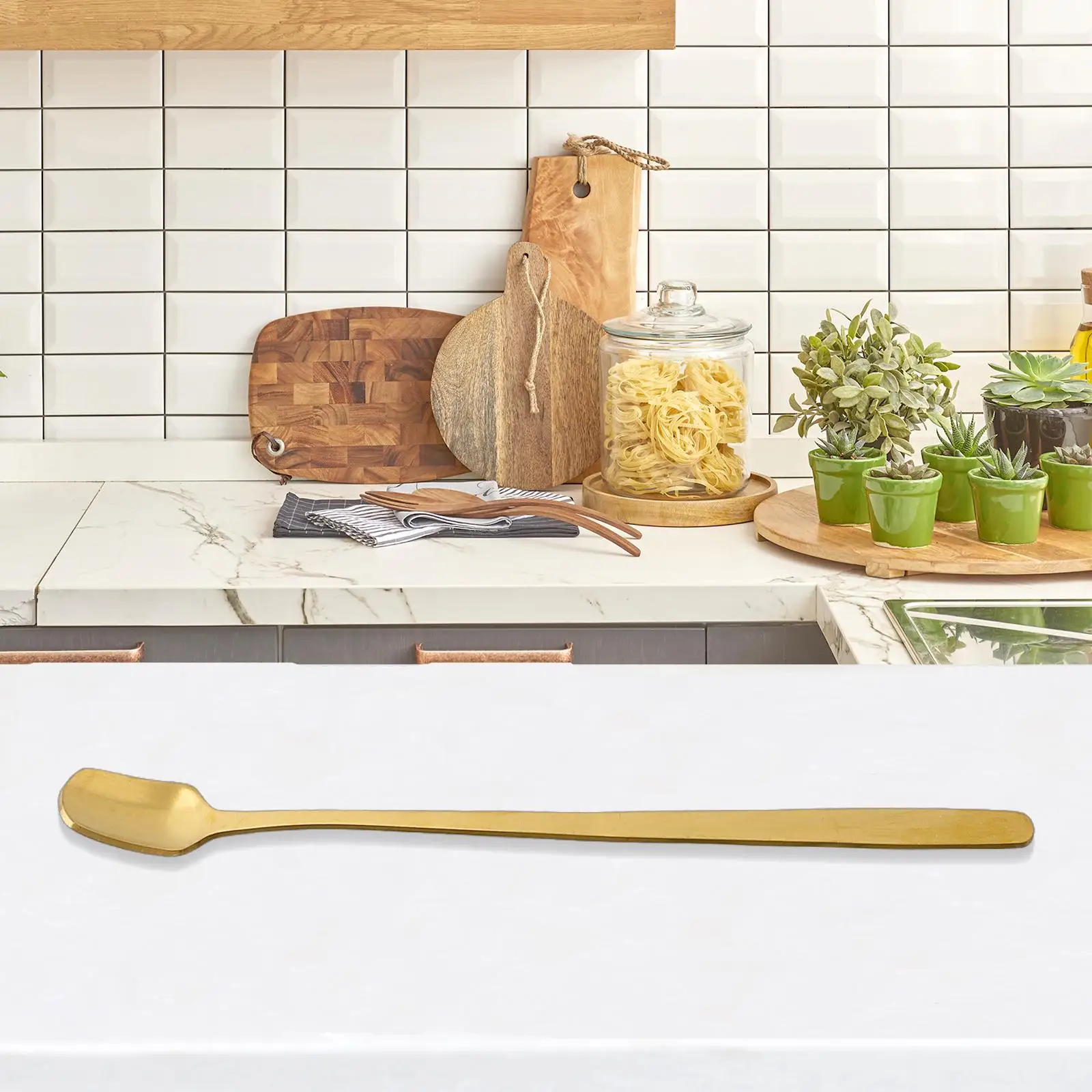 Мешалки для кофе из нержавеющей стали с длинной ручкой ложка молока чайная