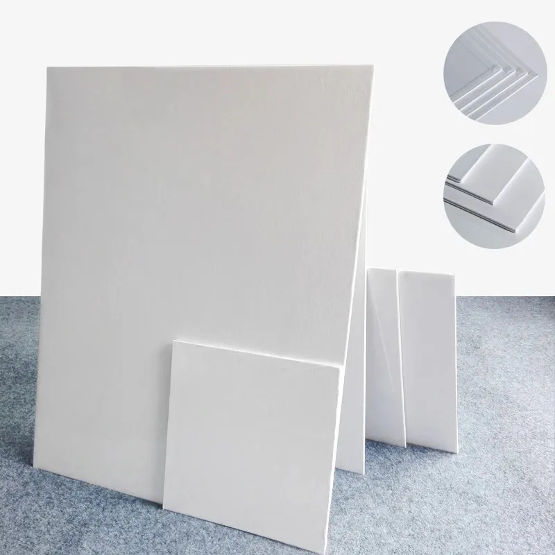 10Pcs Blank Canvas Painting Board Canvas for Paint Painting Canvals for Oil & Acrylic Painting Artisrt Art Supplies