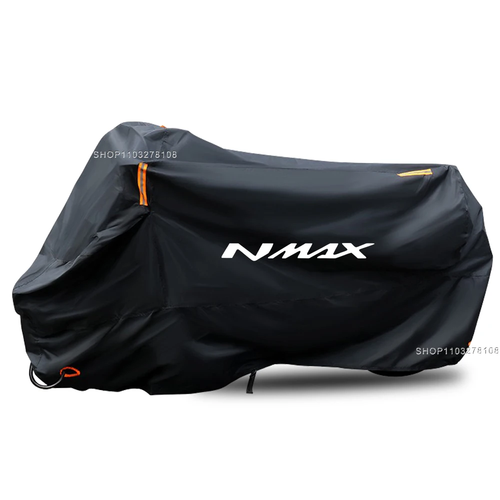 

Для Yamaha NMAX 125 150 155 2015-2019 чехол для мотоцикла, водонепроницаемый уличный всесезонный пылезащитный УФ-защитный чехол от дождя для мотоцикла