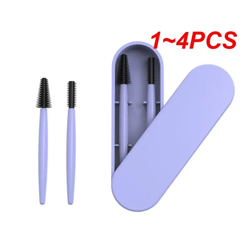 

1~4PCS Reusable Long-lasting Beauty Silicone Eyelash Brush Set Silicone Brush Makeup Brush Set High Demand Kit Durable Makeup