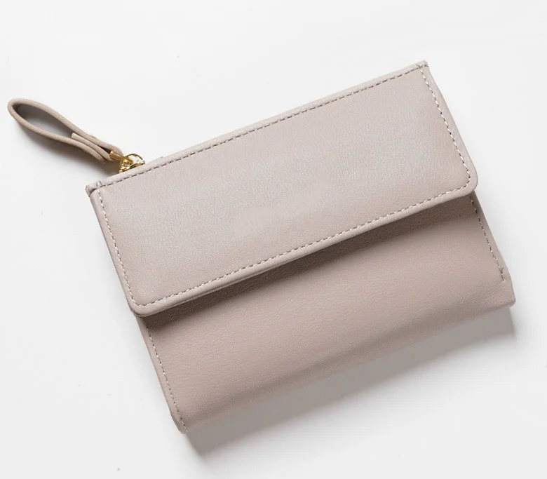 Модный женский кошелек тонкий на молнии женские кошельки из искусственной кожи
