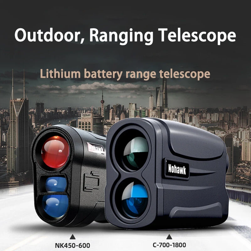 

Professional Laser Rangefinder 600M Powerful Monocular Telescope HD Multi-mode Portable for Golf Sports Camping Hunting