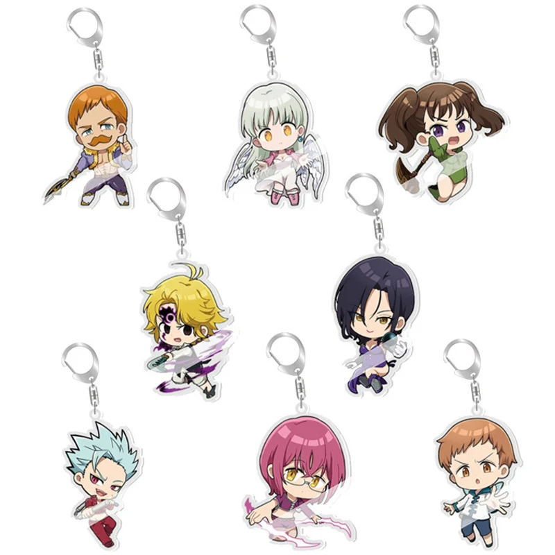 Японское аниме Семь смертных грехов брелок с подвеской ювелирные изделия Бан