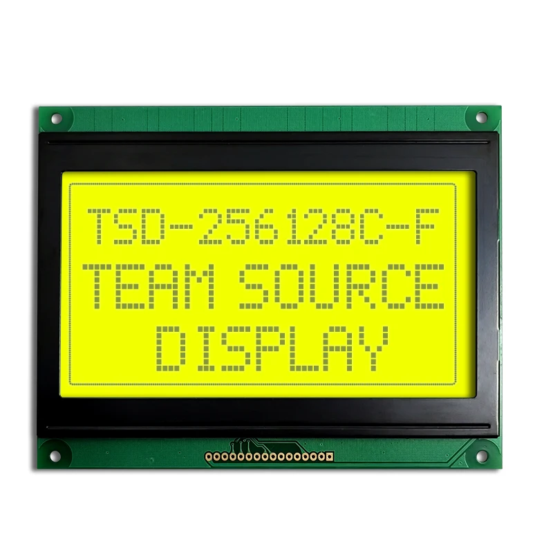 

256*128 точек, трансмиссия, положительный Монохромный ЖК-модуль COB FSTN LCD