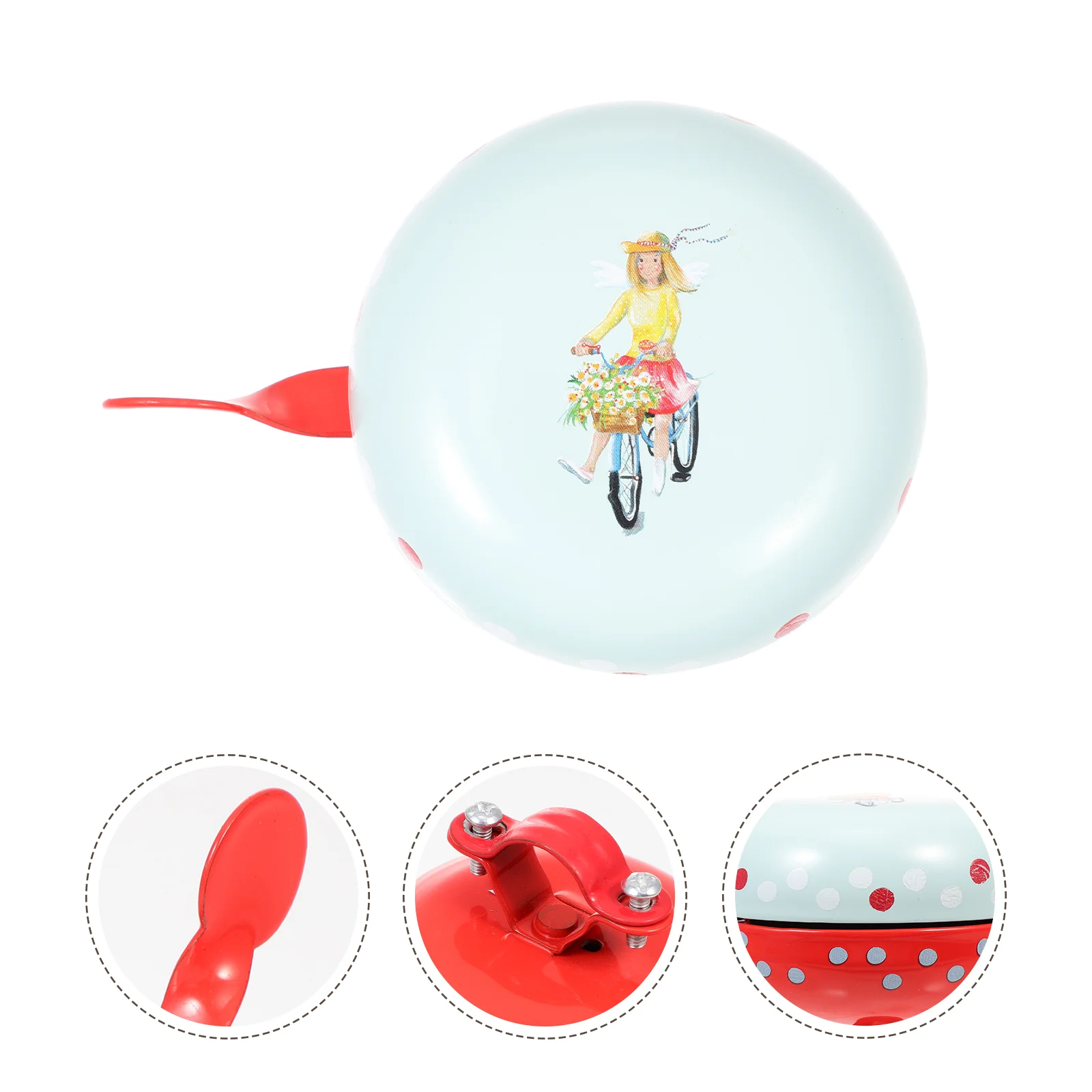 

Мультяшный детский скутер, колокольчик с винтовым креплением, велосипед, колокольчик, детский велосипед, поставка