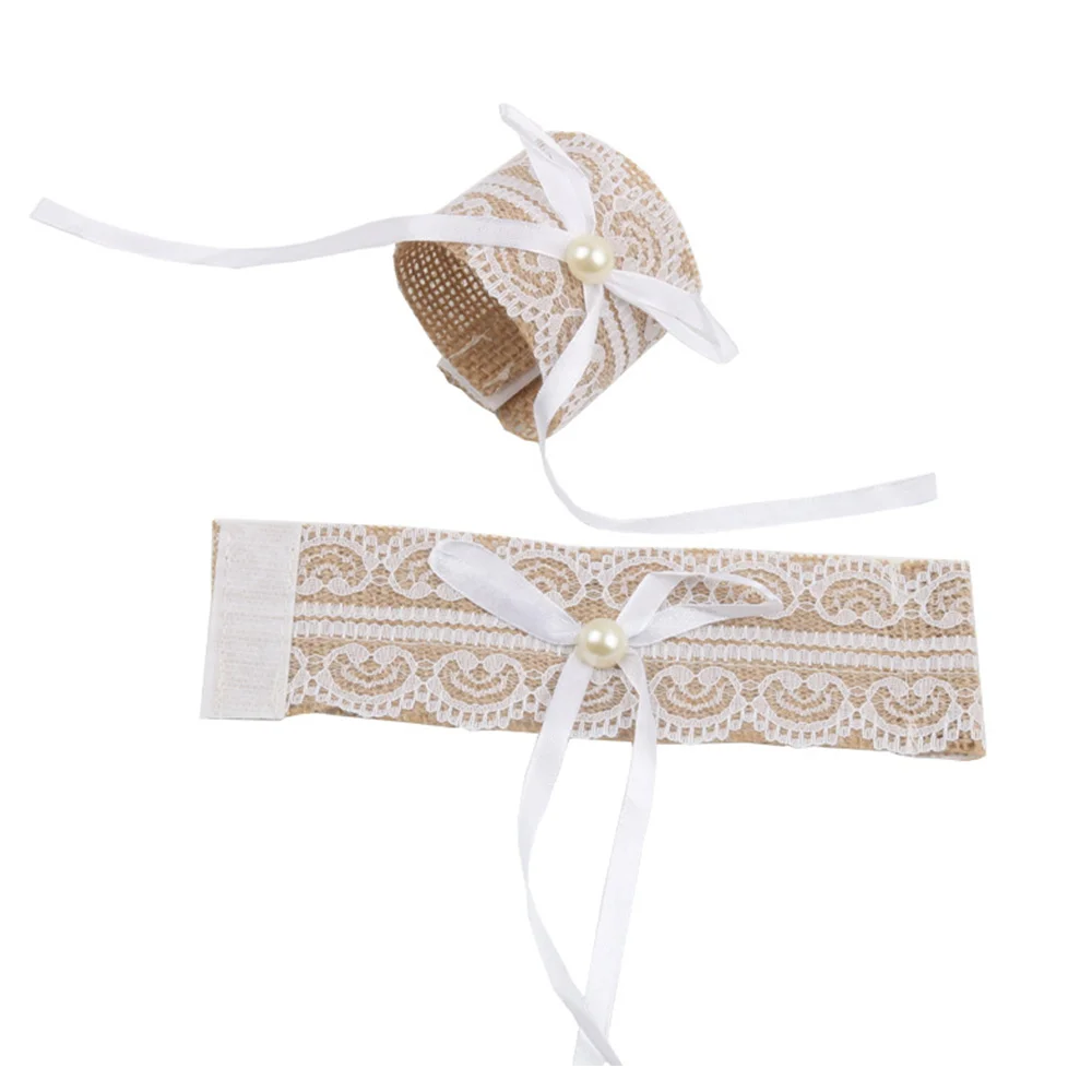 

20Pcs Lace Napkin Ring Buckle,Natural Jute Table Chair Burlap Napkin Ring,Wedding Banquet,Party Decoration Supplies